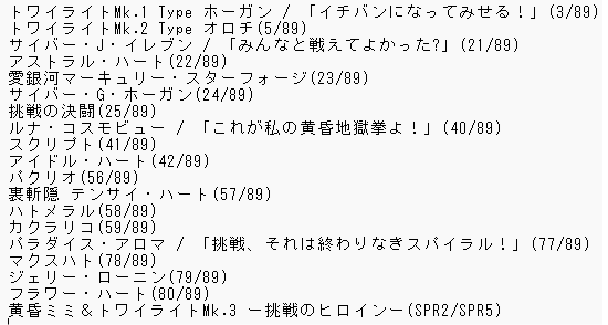 ヒロインBEST サイバー 4コン