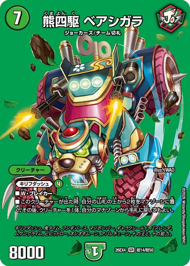 熊四駆 ベアシガラ(超14/超50)