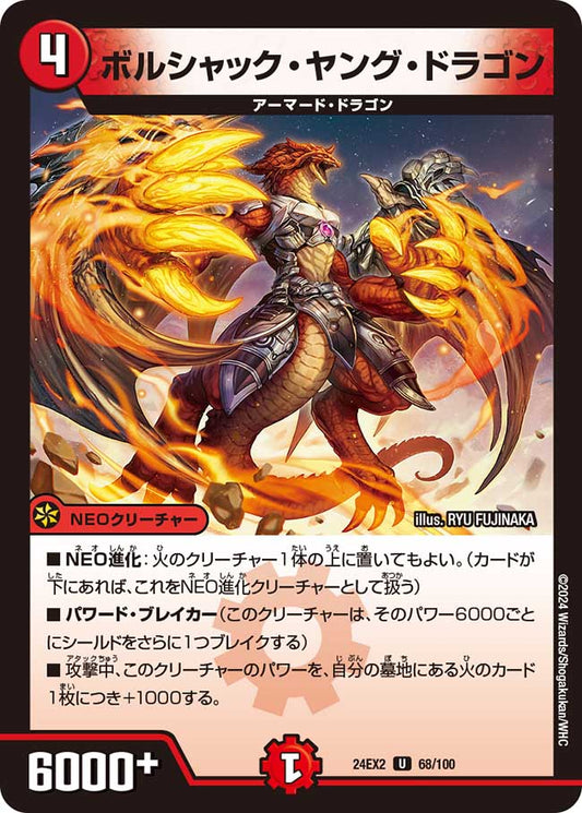 ボルシャック・ヤング・ドラゴン 68/100